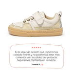 zapatillas respetusas estilo old school ninos color beige off white cheste rocker ss26 01 | Beige microfibra
