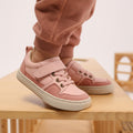 zapatillas respetusas estilo old school ninos color rosa cheste rocker AW25