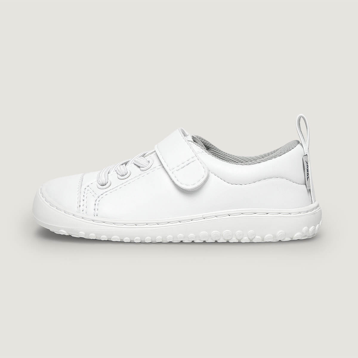 Lateral Paterna Escolar | Blanco Microfibra