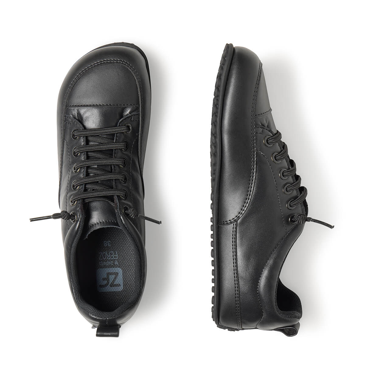 zapatillas veganas microfibra mujer otono invierno color negro jerica adulto aw25 03