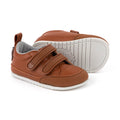Moraira Feroz AW23 Ladrillo Microfibra ,Las zapatillas deportivas respetuosas con los pies de los bebés.