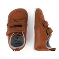 Moraira Feroz AW23 Ladrillo Microfibra ,Las zapatillas deportivas respetuosas con los pies de los bebés.