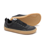 zapatillas veganas respetuosas forma pie adolescentes color negro faura freekers aw24 02 | negro Microfibra Nobuck Tejano