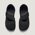 zapato respetuoso barefoot aitana freekers adulto | negro serraje reciclado | cenital