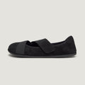 zapato respetuoso barefoot aitana freekers adulto | negro serraje reciclado