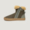 zapato respetuoso barefoot alcoy freekers adulto | kaki microfibra serraje
