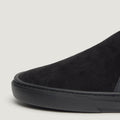 zapato respetuoso barefoot alcoy freekers adulto | negro microfibra serraje | detalle