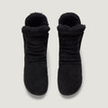 zapato respetuoso barefoot chelva freekers adulto | negro microfibra serraje | cenital
