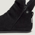 zapato respetuoso barefoot chelva freekers adulto | negro microfibra serraje | detalle