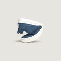 zapato respetuoso barefoot cheste freekers adulto | azul denim serraje reciclado | plegado