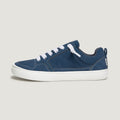 zapato respetuoso barefoot cheste freekers adulto | azul denim serraje reciclado