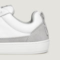 zapato respetuoso barefoot cheste freekers adulto | blanco piel microserraje | detalle