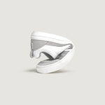 zapato respetuoso barefoot cheste freekers adulto | blanco piel microserraje | plegado
