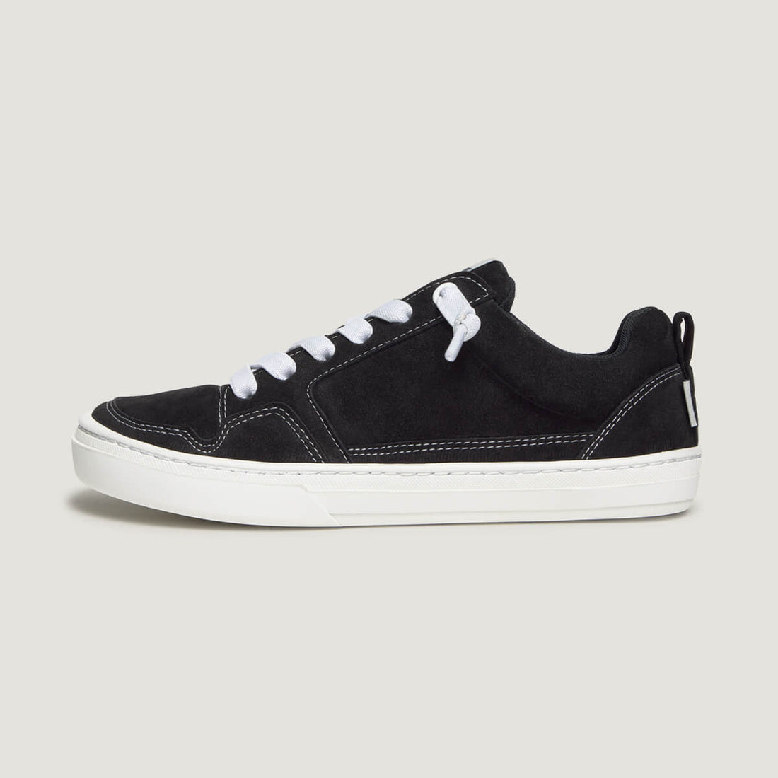 zapato respetuoso barefoot cheste freekers adulto | negro serraje reciclado
