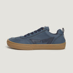 zapato respetuoso barefoot faura freekers adulto | azul denim microfibra nobuck