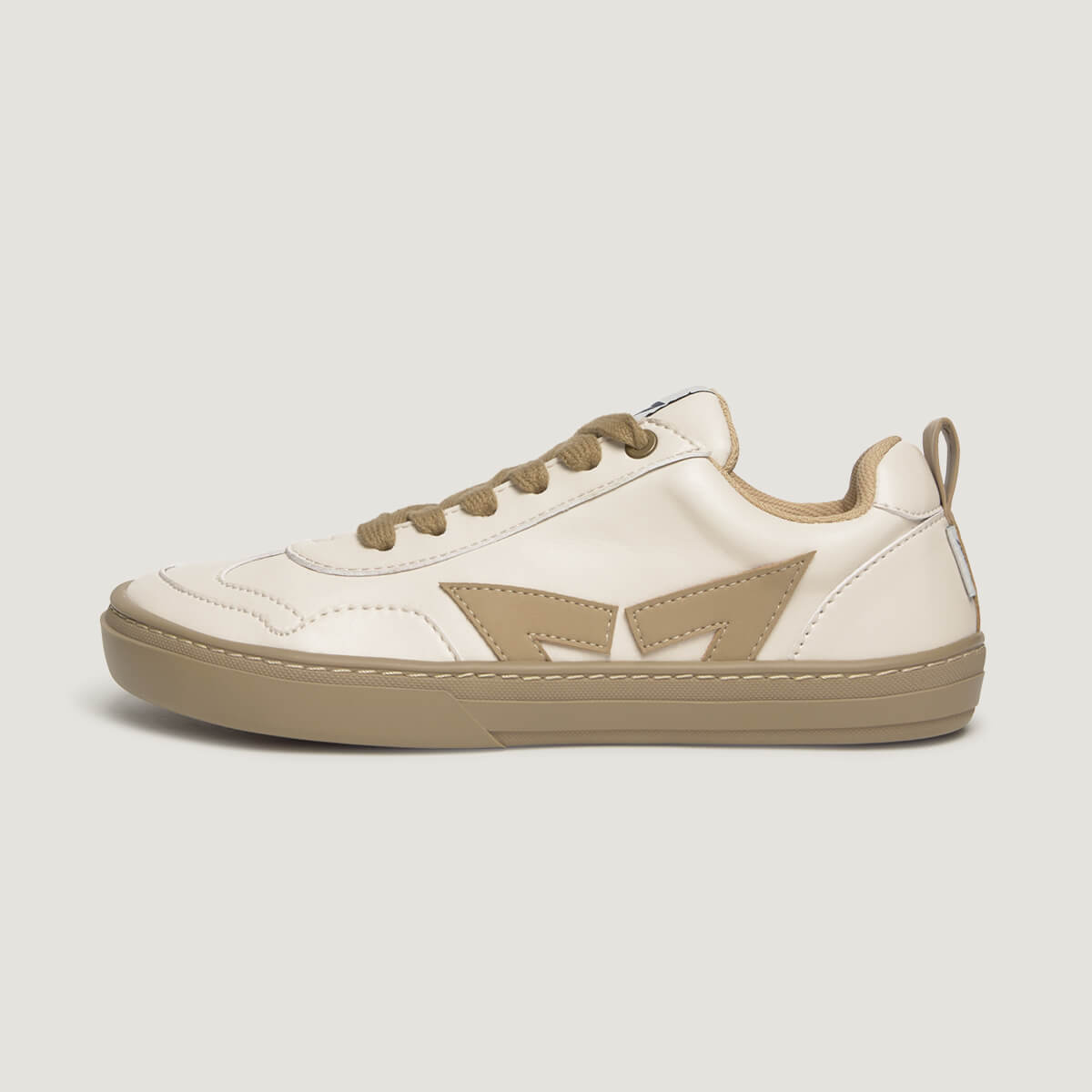 beige zapato respetuoso barefoot faura freekers adulto | beige microfibra nobuck 