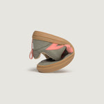 plegado zapato respetuoso barefoot faura freekers adulto | kaki microfibra nobuck
