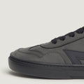 zapato respetuoso barefoot faura freekers adulto | negro microfibra nobuck serraje | detalle