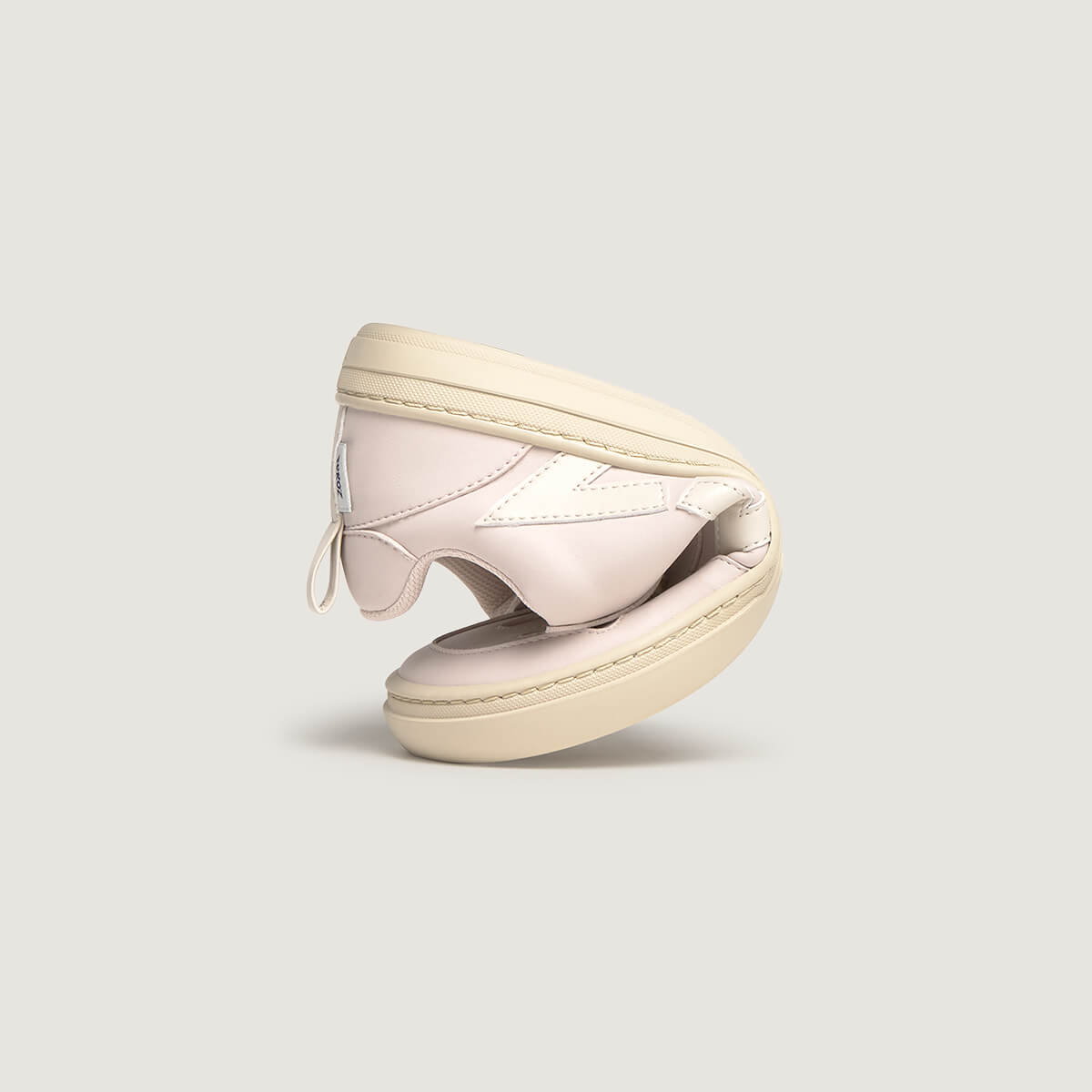 plegado zapato respetuoso barefoot faura freekers adulto | rosa microfibra nobuck