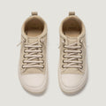 zapato respetuoso barefoot jerica freekers adulto | beige serraje reciclado microfibra | cenital