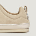 zapato respetuoso barefoot jerica freekers adulto | beige serraje reciclado microfibra | detalle