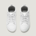 zapato respetuoso barefoot jerica freekers adulto | blanco piel | cenital
