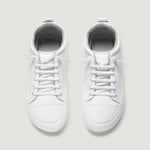 zapato respetuoso barefoot jerica freekers adulto | blanco piel | cenital