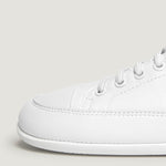 zapato respetuoso barefoot jerica freekers adulto | blanco piel | detalle