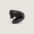 zapato respetuoso barefoot jerica freekers adulto | negro serraje reciclado microfibra | plegado