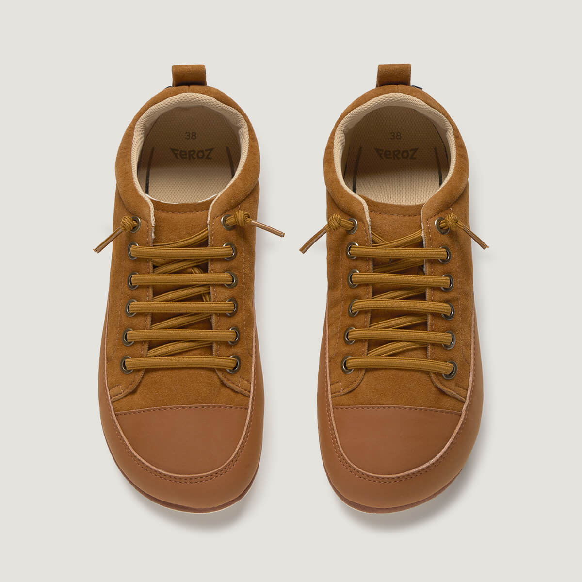 zapato respetuoso barefoot jerica freekers adulto | nut serraje reciclado microfibra nobuck | cenital