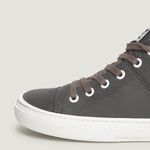 zapato respetuoso barefoot jucar freekers adulto | gris asfalto microfibra nobuck | detalle