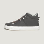 zapato respetuoso barefoot jucar freekers adulto | gris asfalto microfibra nobuck