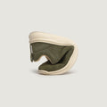 zapato respetuoso barefoot olocau freekers adulto | kaki serraje reciclado microfibra | plegado