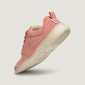 zapato respetuoso barefoot olocau freekers adulto | rosa serraje reciclado microfibra | detalle