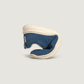 zapato respetuoso barefoot olocau freekers adulto | serraje reciclado microfibra azul | plegado