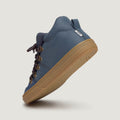 zapato respetuoso barefoot serra freekers adulto | azul denim micronobuck microserraje | detalle