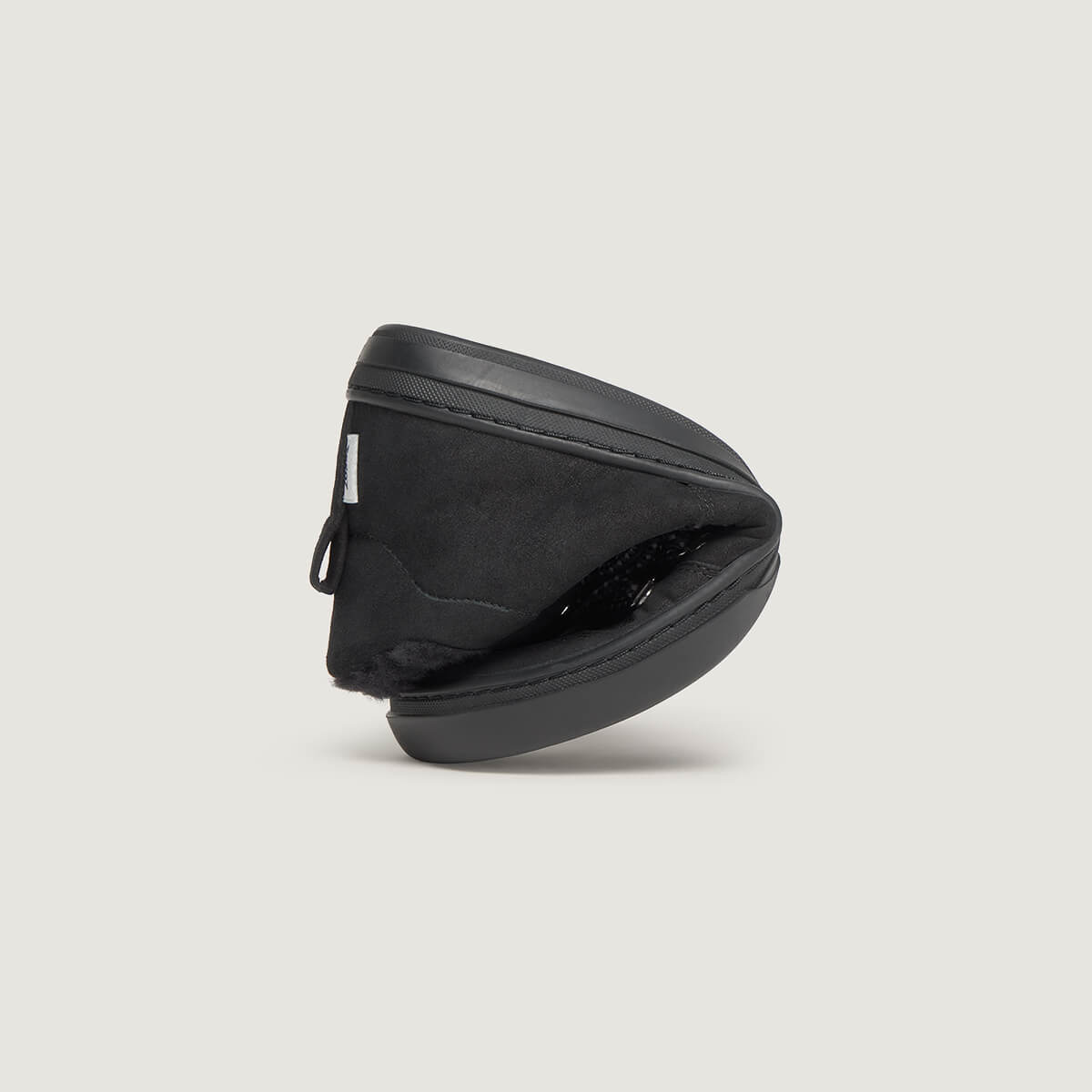 zapato respetuoso barefoot serra freekers adulto | negro serraje reciclado | plegado