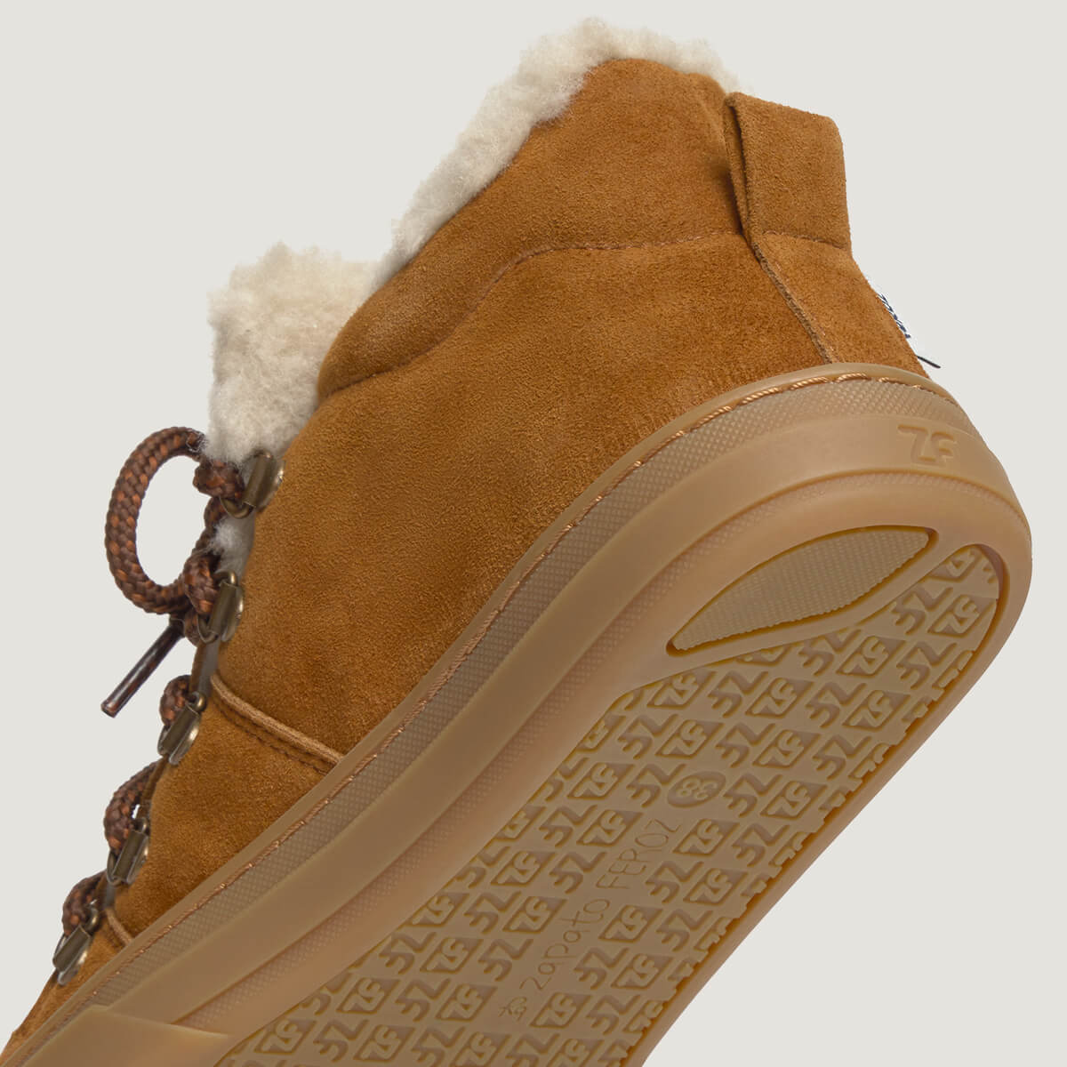 zapato respetuoso barefoot serra freekers adulto | nut serraje reciclado | detalle