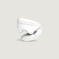 zapato respetuoso barefoot turia freekers adulto | blanco piel | plegado