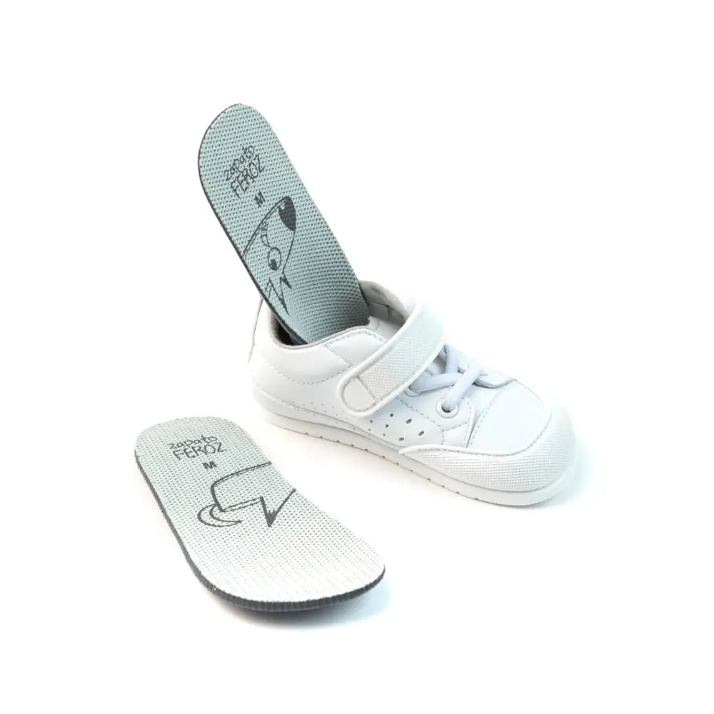 Plantillas transpirables unisex para zapatillas minimalistas calzado barefoot bebes feroz