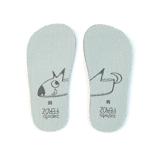 Plantillas transpirables unisex para zapatillas minimalistas calzado barefoot bebes