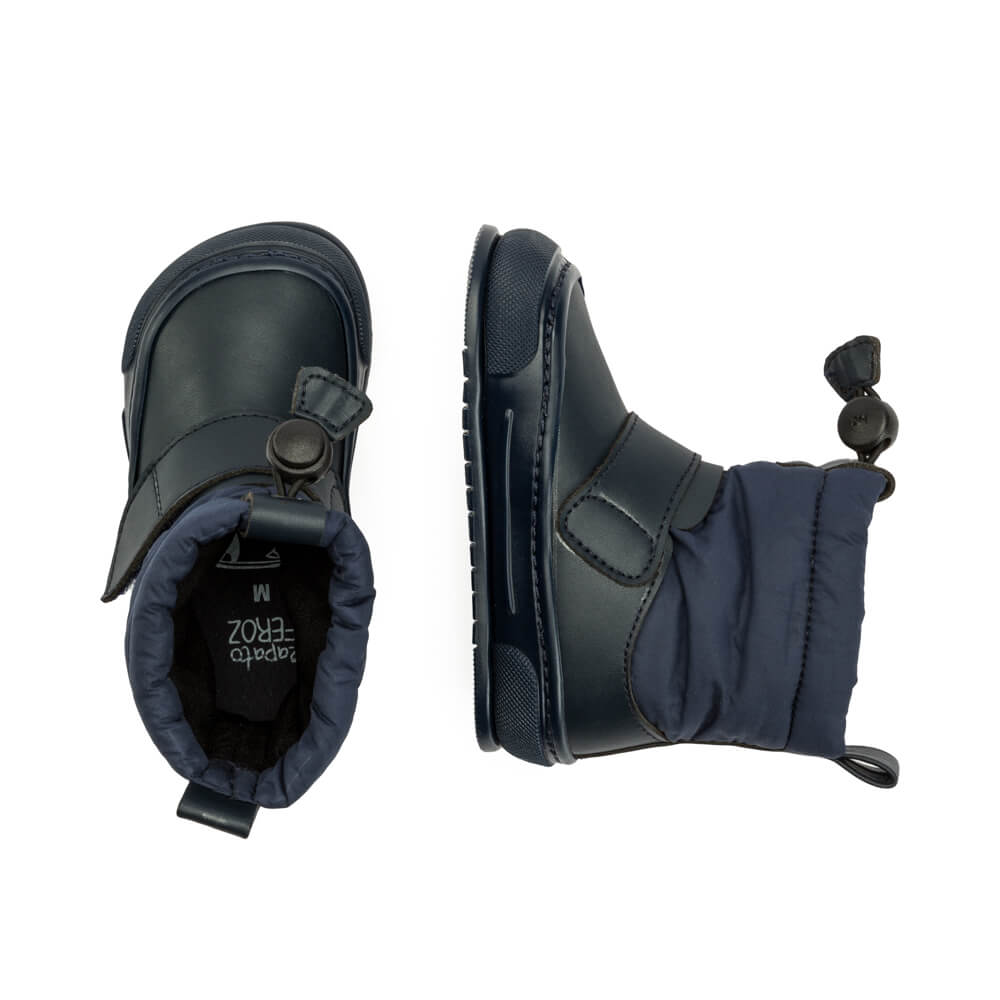 botas invierno agua calentitas minimalista calzado respetuoso bernia feroz azul AW22 03