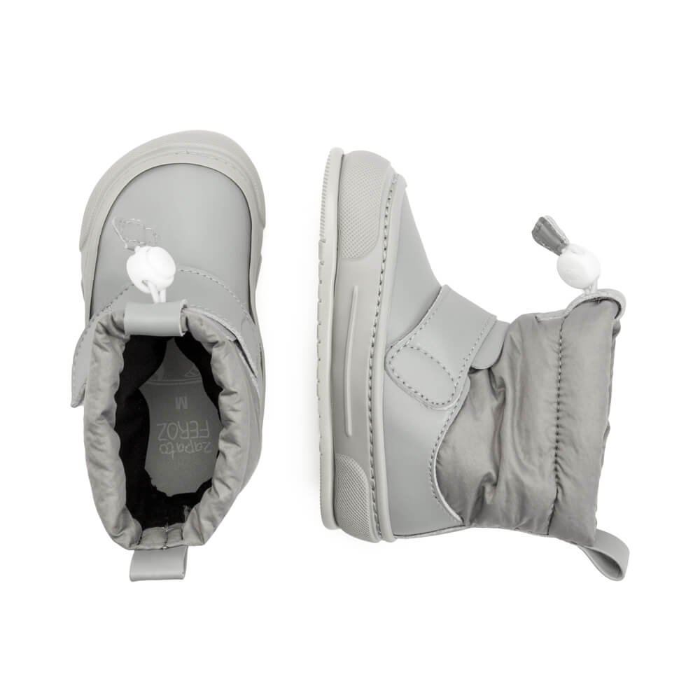 botas invierno agua calentitas minimalista calzado respetuoso bernia feroz gris AW22 03