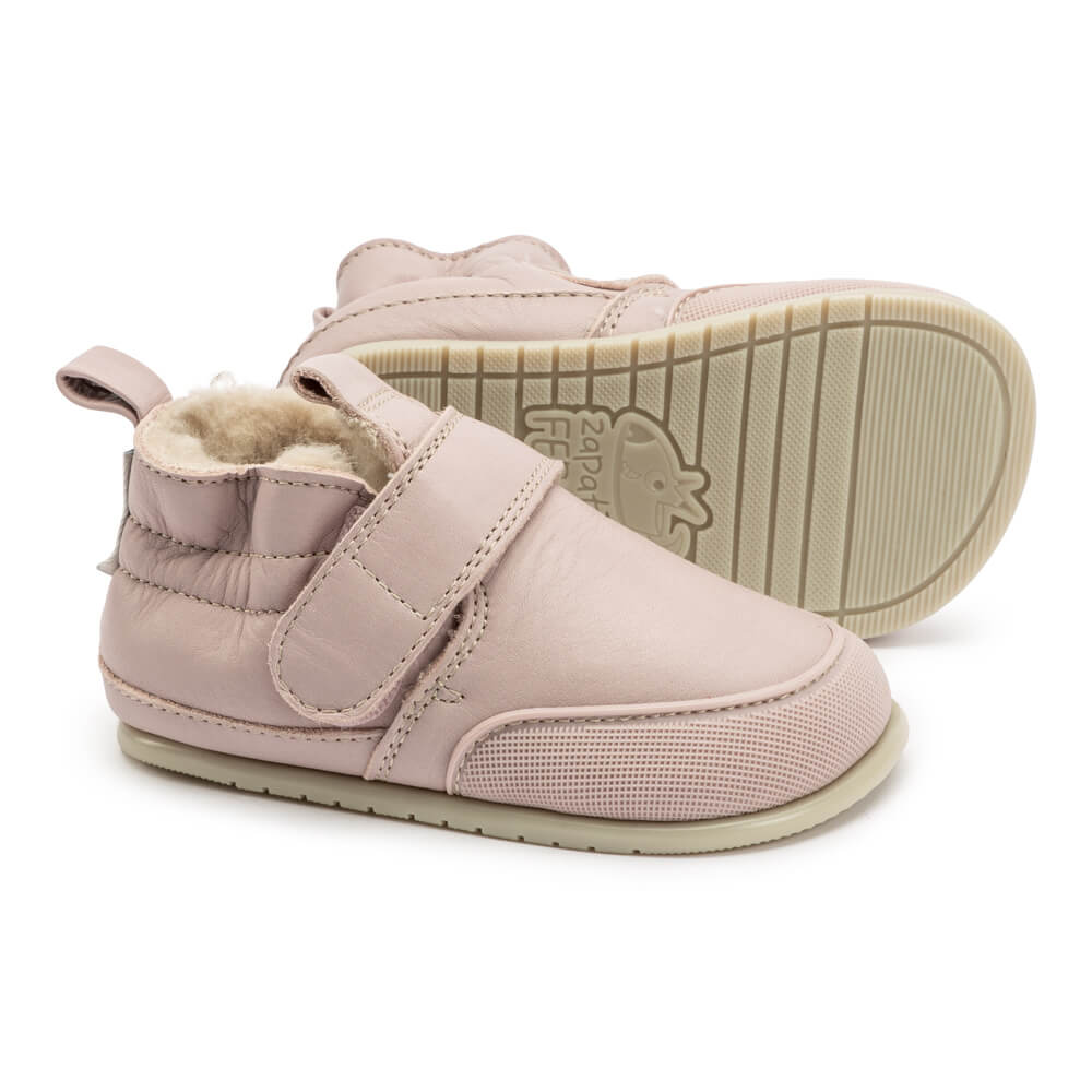 botas invierno barefoot respetuoso calzado minimalista ademuz feroz rosa AW22 02