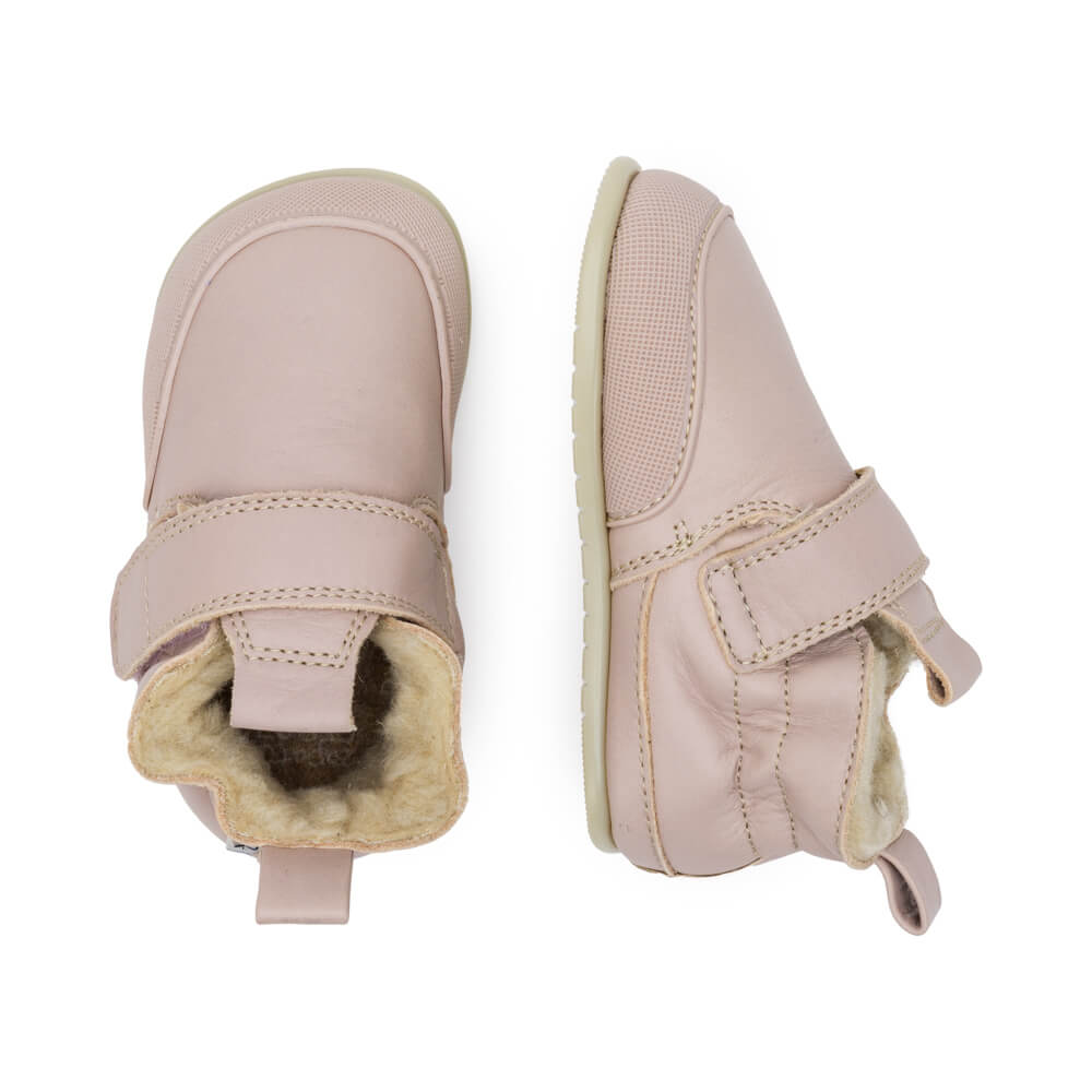 botas invierno barefoot respetuoso calzado minimalista ademuz feroz rosa AW22 03
