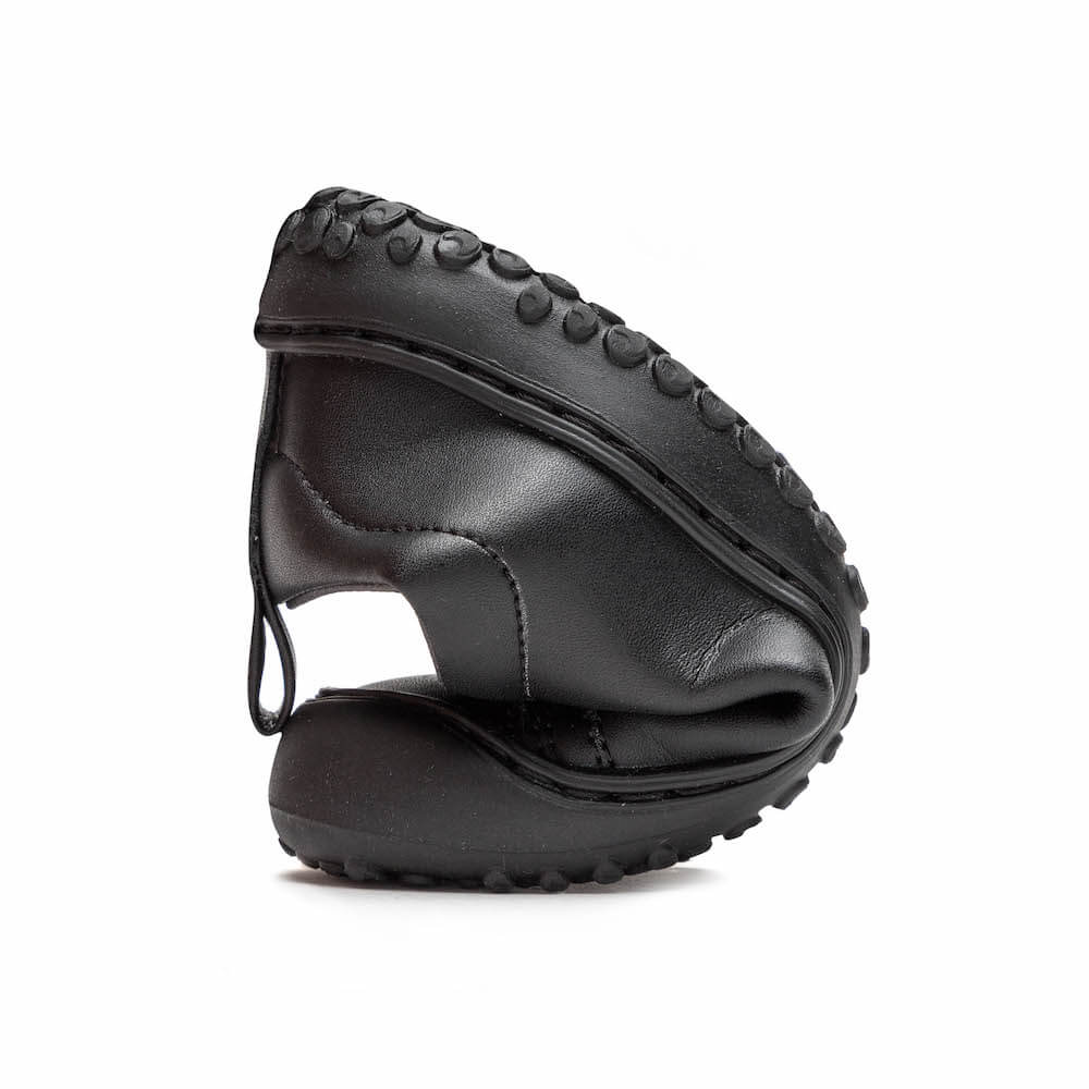 calzado flexible sin toxicos velcro infantil moraira negro aw21
