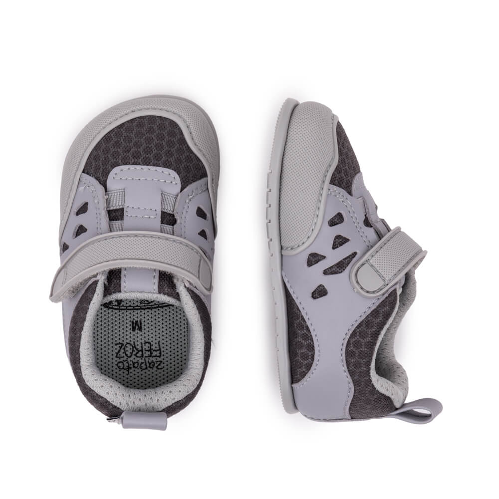 calzado montana botas invierno bebes flexibles andar deporte microfibra campo senderismo naturaleza onil feroz gris asfalto SS23 03