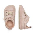 zapatillas deportivas nobuck calzado infantil barefoot ninos cordones velcro paterna rosapalo AW22 03